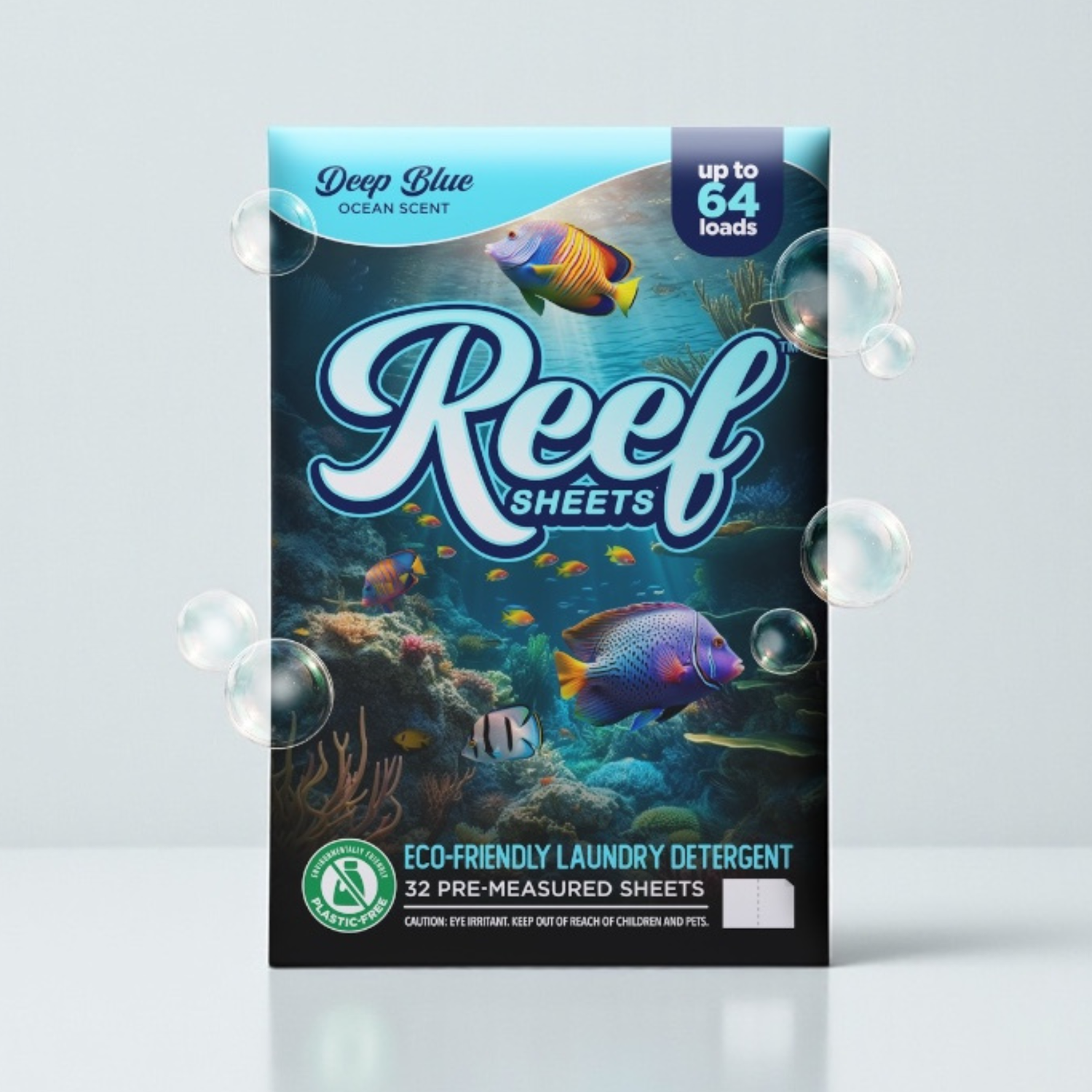 Laundry Detergent Sheets - Ocean Scent