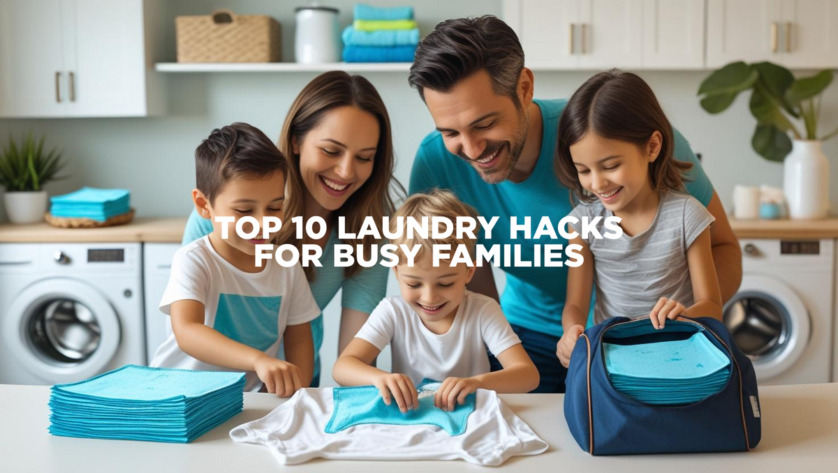 Top 10 Laundry Hacks Using Detergent Sheets for Busy Families