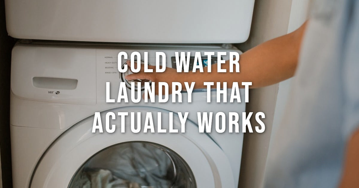 How Laundry Sheets Work in Cold Water to Save Energy